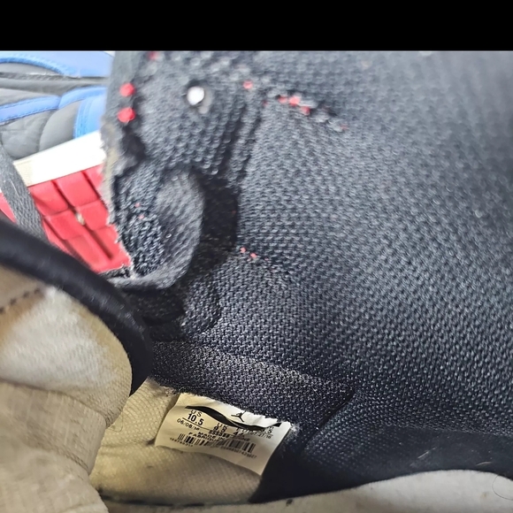 Nike Air Jordan 1 Retro High OG - Red and Blue Size 10.5 - Picture 6 of 8